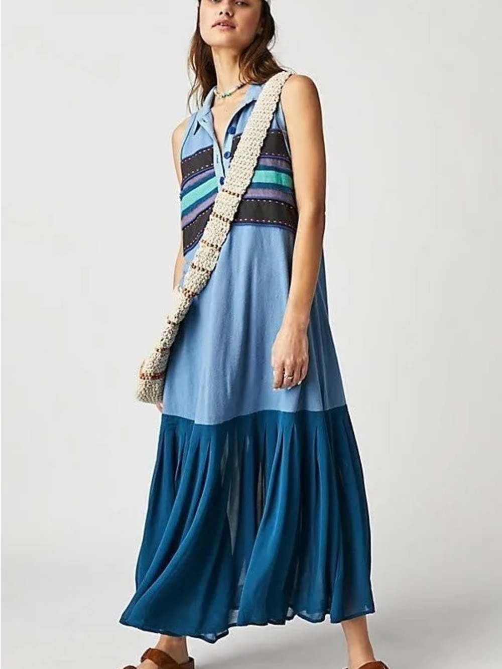 NWOT Free people maverick tee maxi dress MSRP